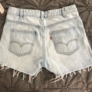 Vintage Orange Tag Levi Cut Off shorts